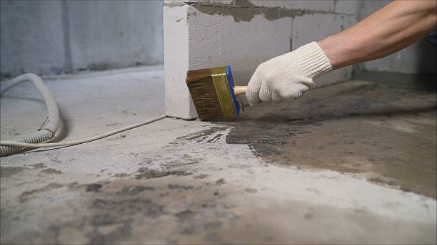 Crawl space vapor barrier installation in Jackson, MN